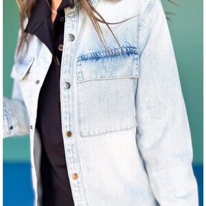 SSYS Signature Denim Jacket in Black